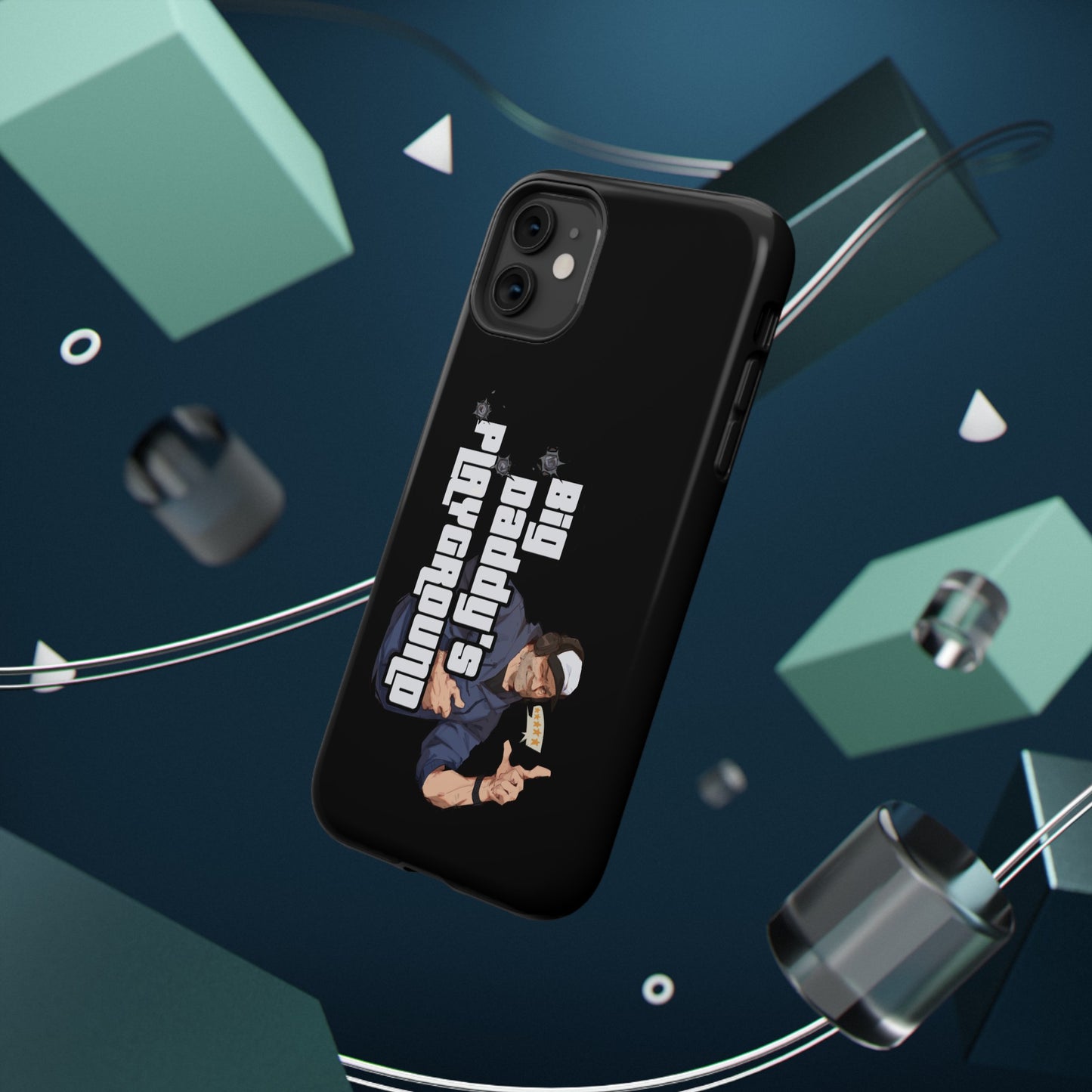 Ned Luke - Big Daddy's Playground (Logo B) Impact-Resistant Cases