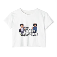 Ned Luke - Big Daddy's Playground (Logo A) Women's Festival Crop Top