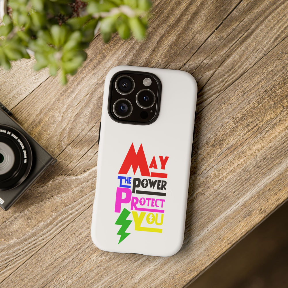 David Fielding - May the Power Protect You - Phone Case