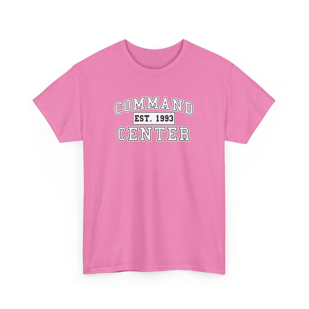 Command Center Unisex Heavy Cotton Tee - Established 1993