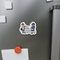 Ned Luke - Big Daddy's Playground (Logo A) Die-Cut Magnets