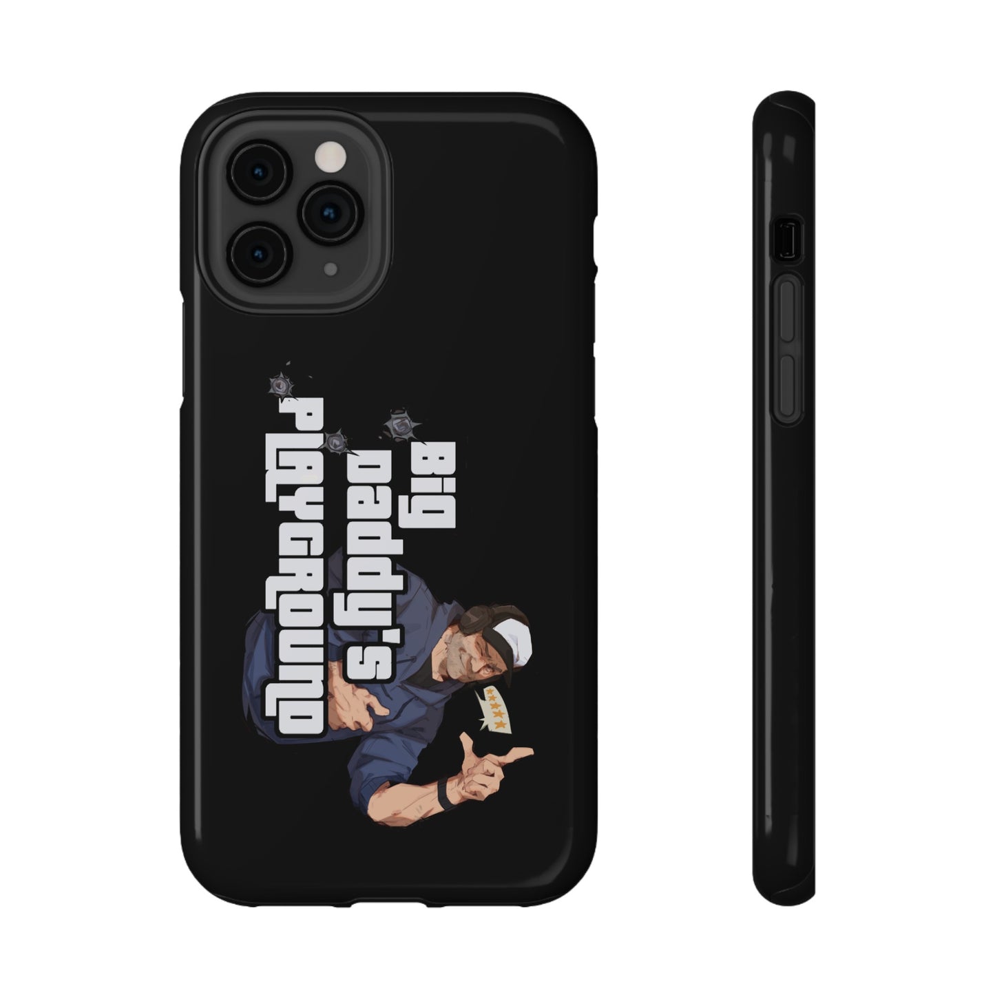 Ned Luke - Big Daddy's Playground (Logo B) Impact-Resistant Cases