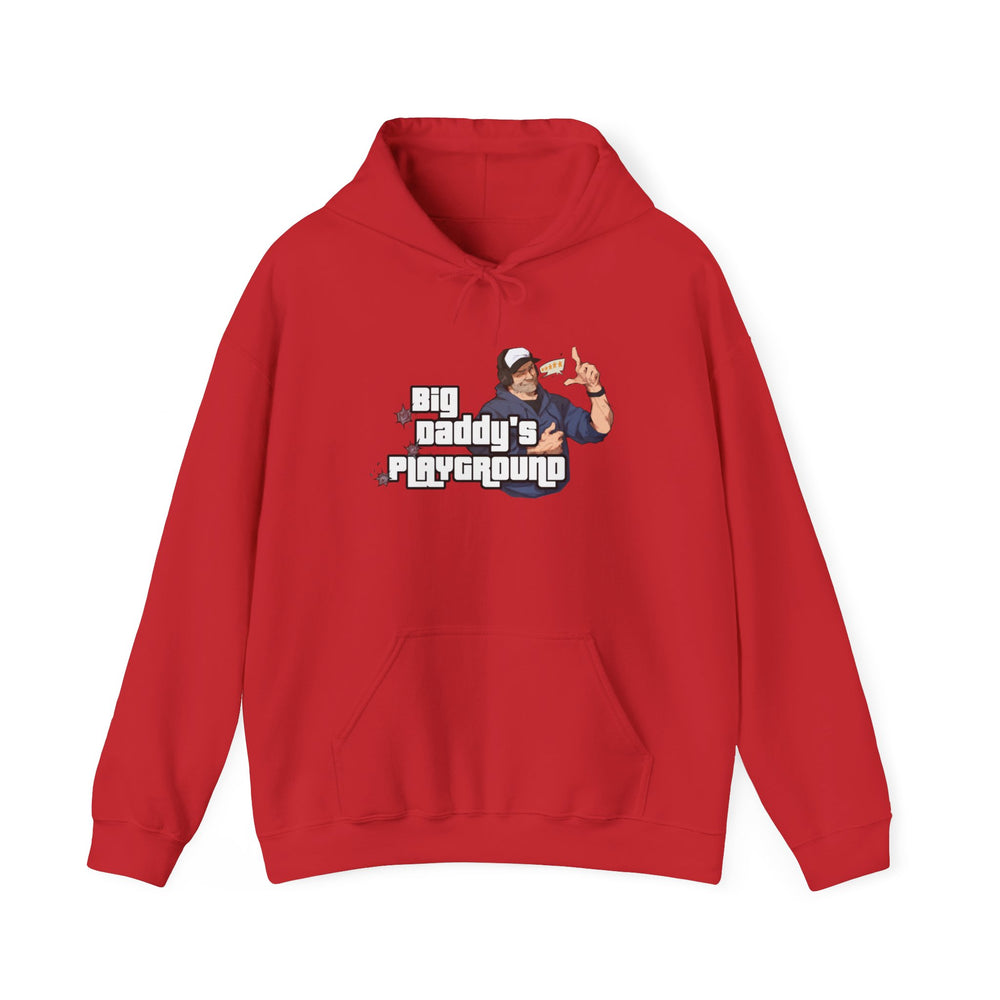 Ned Luke - Big Daddy's Playground (Logo B) Hooded Sweatshirt