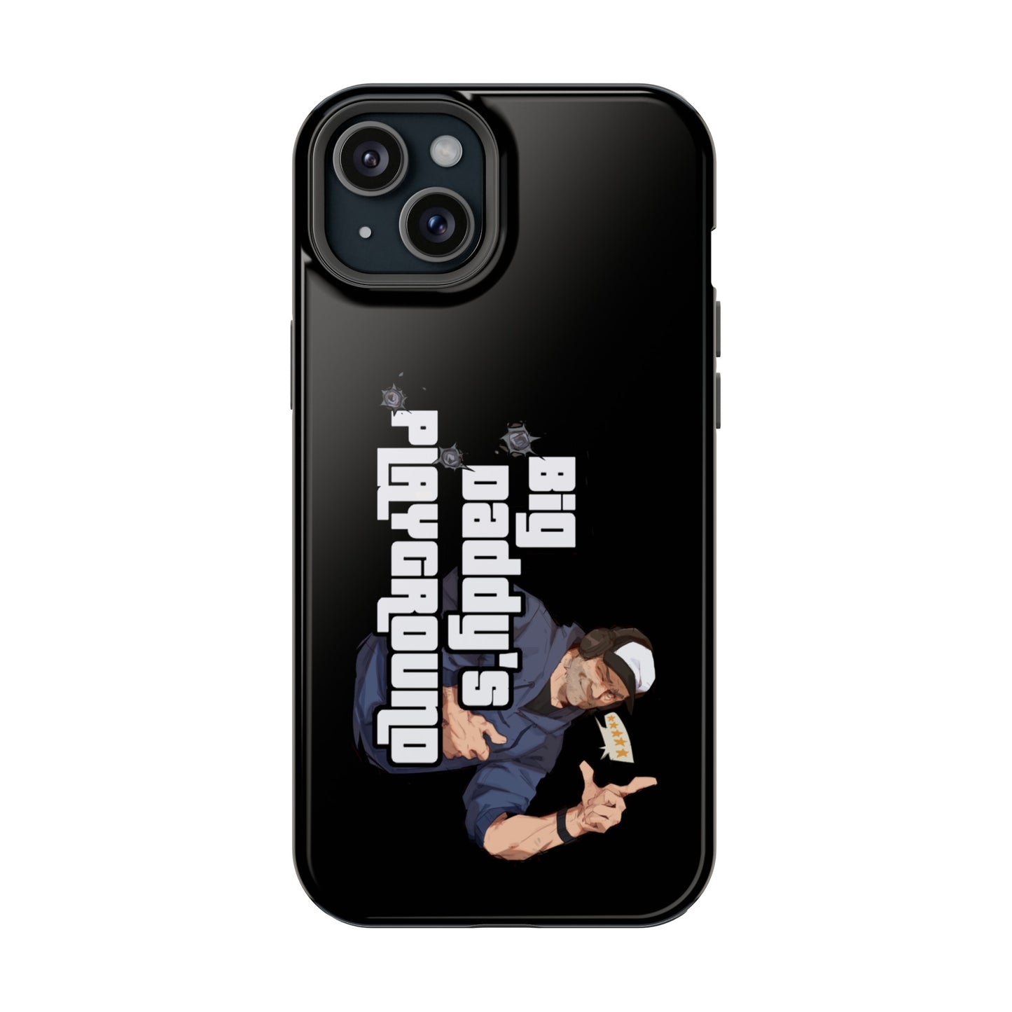 Ned Luke - Big Daddy's Playground (Logo B) Impact-Resistant Cases