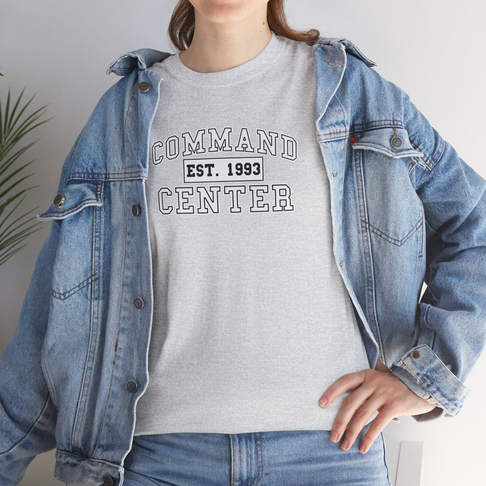 Command Center Unisex Heavy Cotton Tee - Established 1993