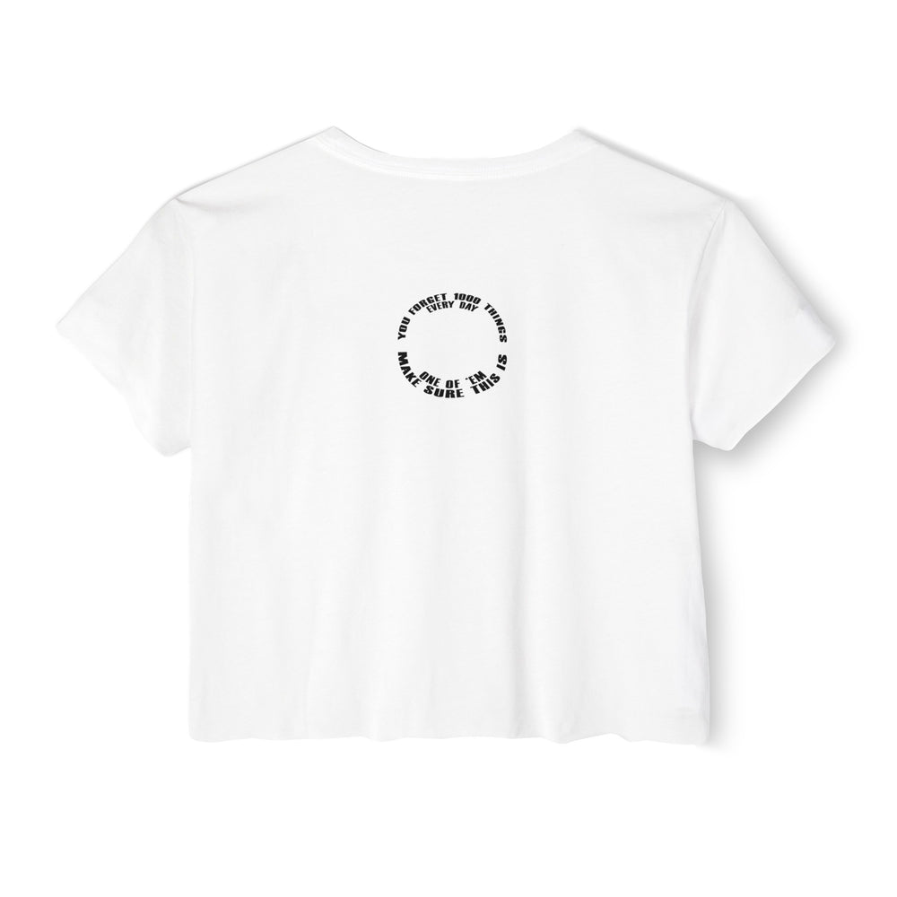 Ned Luke - Big Daddy's Playground (Logo A) Women's Festival Crop Top