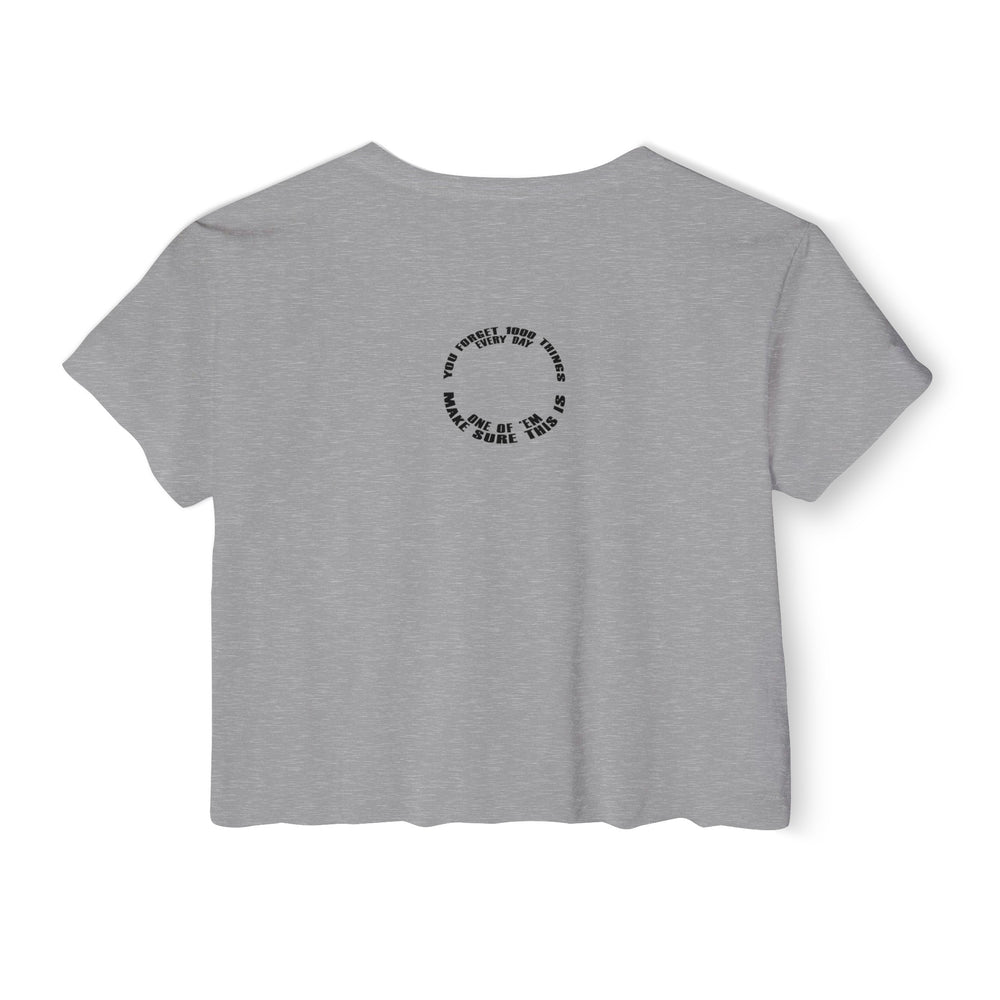 Ned Luke - Big Daddy's Playground (Logo A) Women's Festival Crop Top