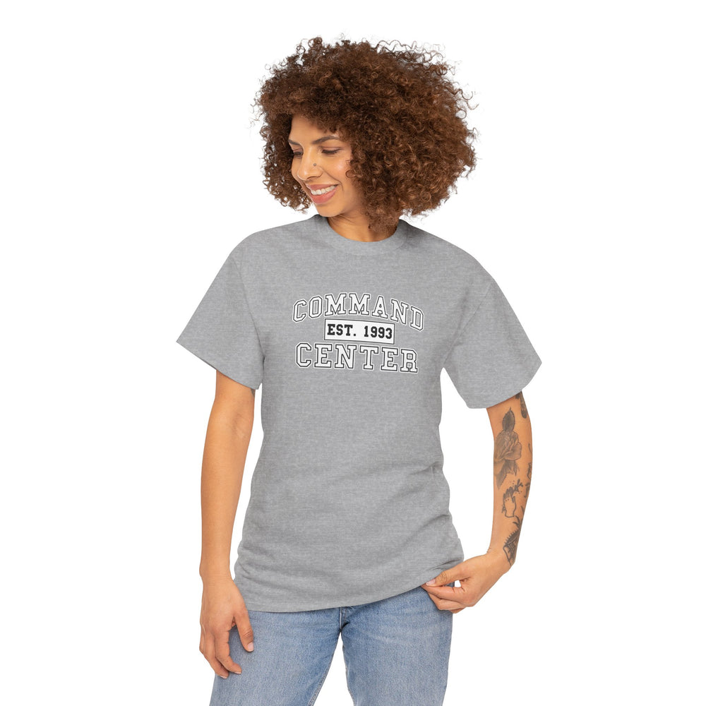 Command Center Unisex Heavy Cotton Tee - Established 1993