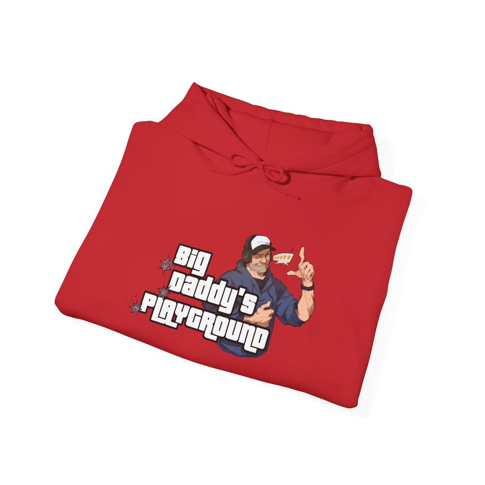 Ned Luke - Big Daddy's Playground (Logo B) Hooded Sweatshirt