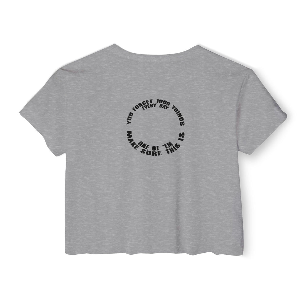 Ned Luke - Big Daddy's Playground (Logo B) - Women's Festival Crop Top