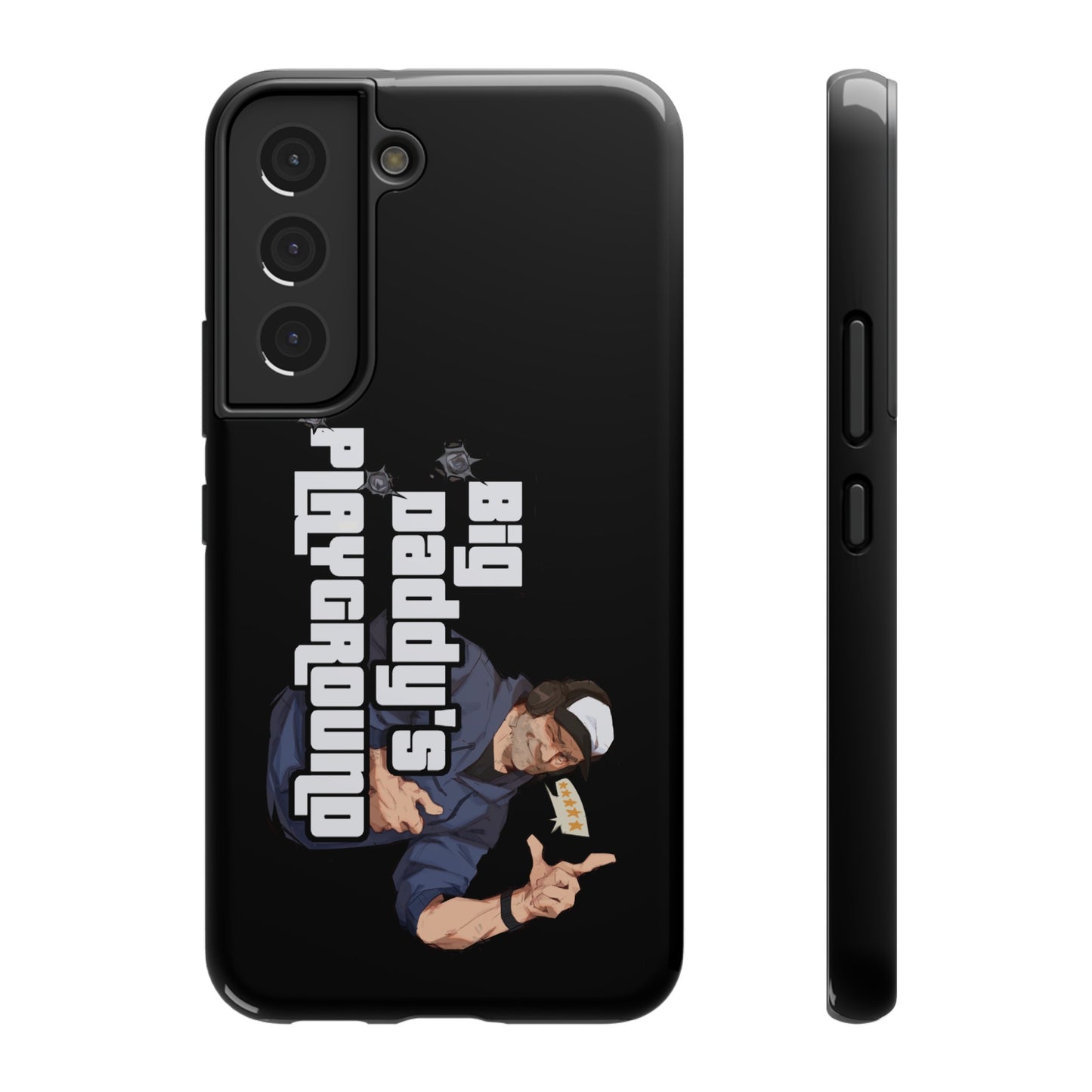Ned Luke - Big Daddy's Playground (Logo B) Impact-Resistant Cases