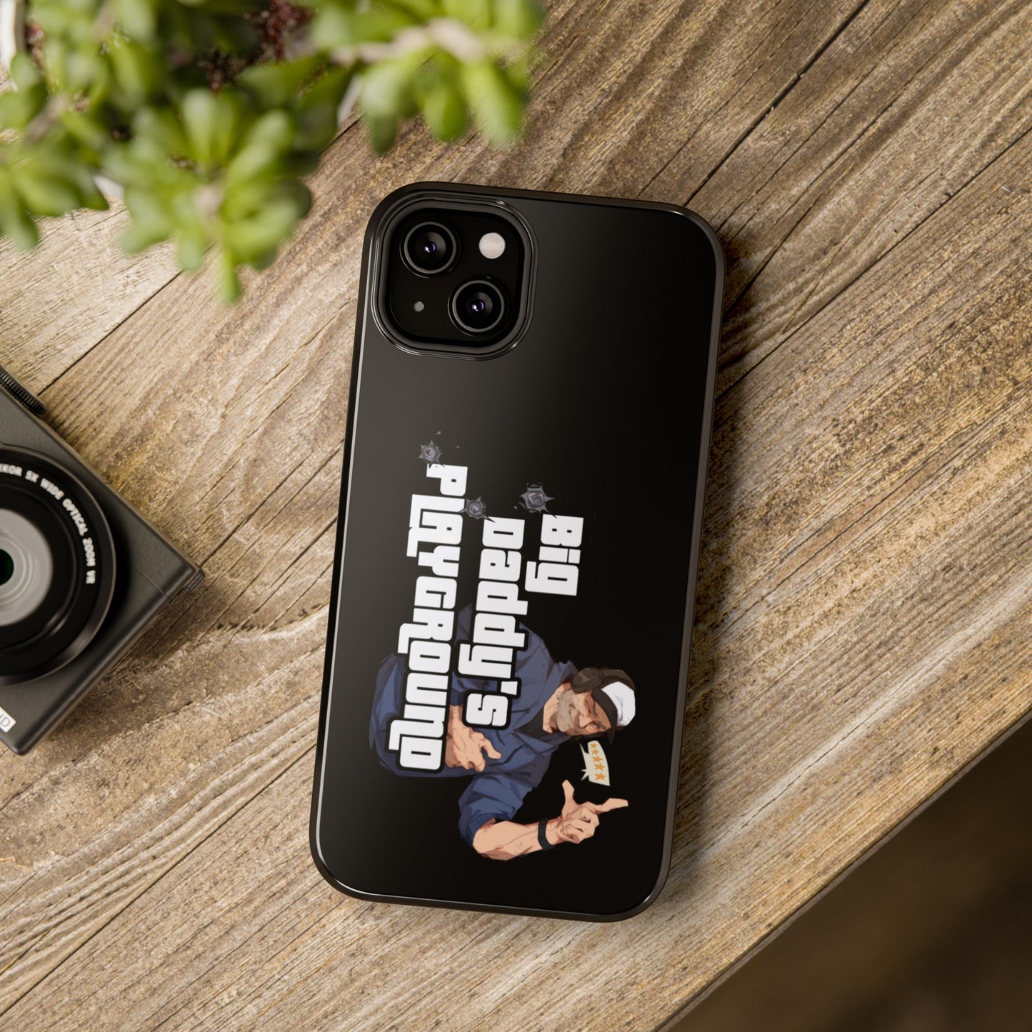 Ned Luke - Big Daddy's Playground (Logo B) Impact-Resistant Cases