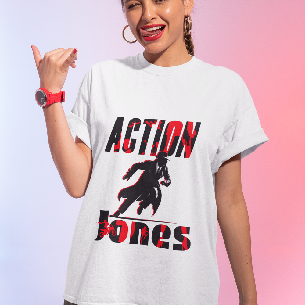 The Escapades of Action Jones - Action Jones Graphic T-shirt
