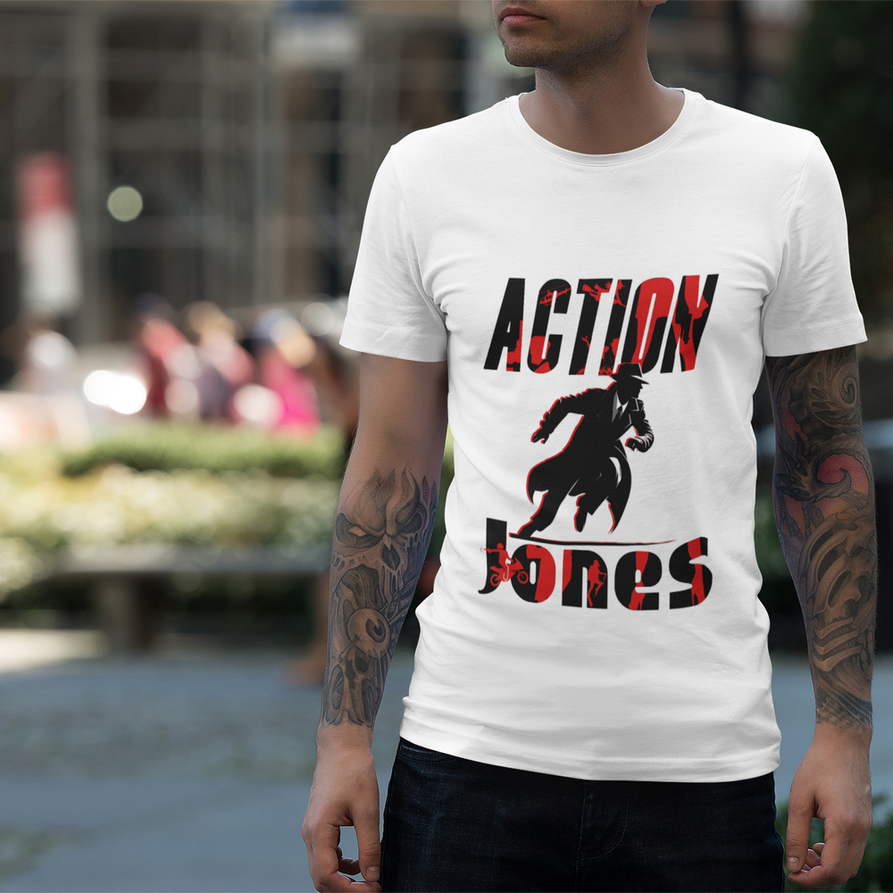 The Escapades of Action Jones - Action Jones Graphic T-shirt