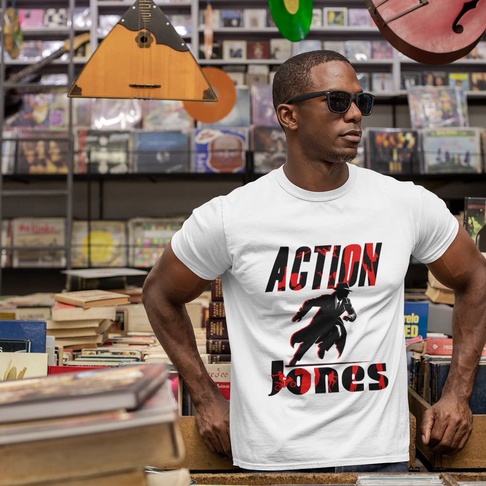 The Escapades of Action Jones - Action Jones Graphic T-shirt