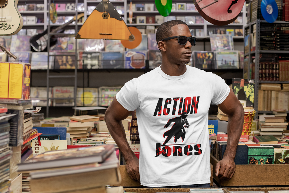 The Escapades of Action Jones - Action Jones Graphic T-shirt