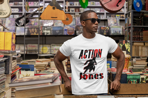 The Escapades of Action Jones - Action Jones Graphic T-shirt