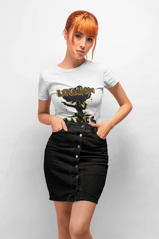 The Escapades of Action Jones - Explosion James T-Shirt