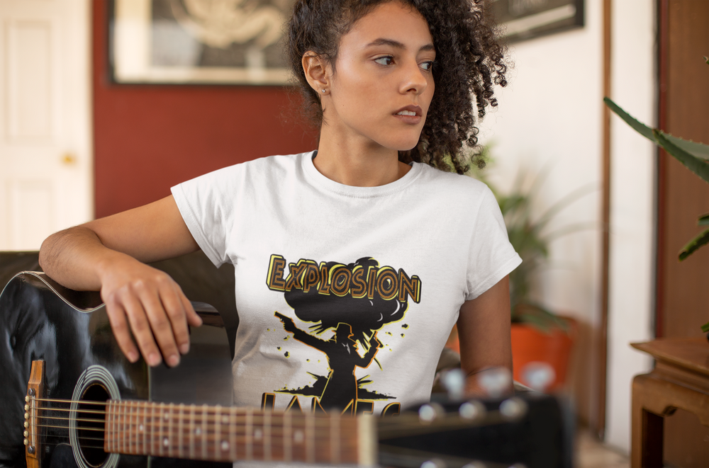 The Escapades of Action Jones - Explosion James T-Shirt