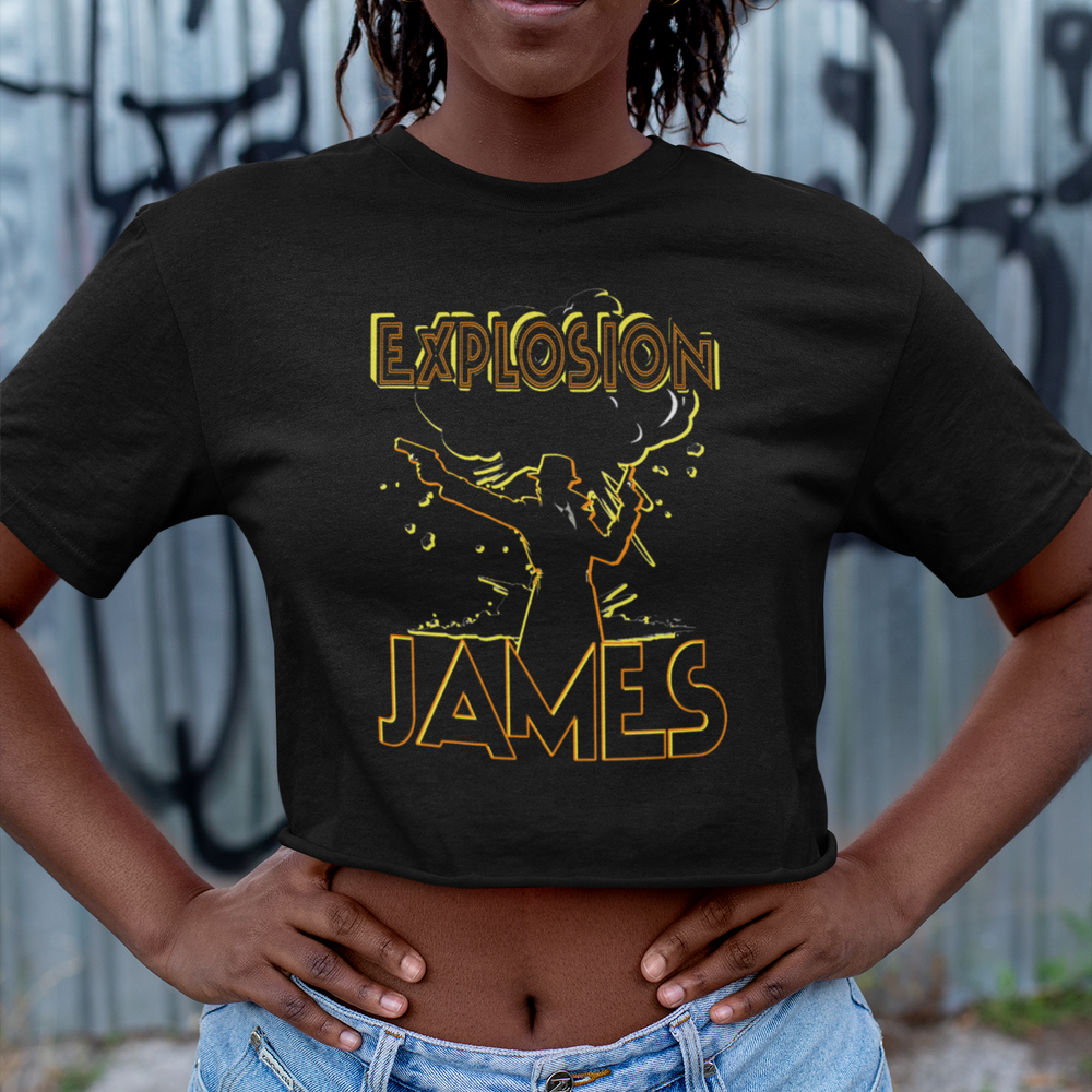 The Escapades of Action Jones - Explosion James T-Shirt