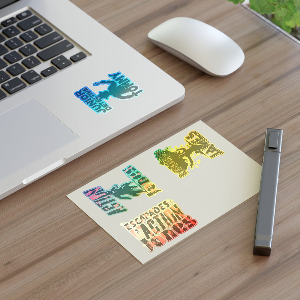 The Escapades of Action Jones - Sticker Set 1