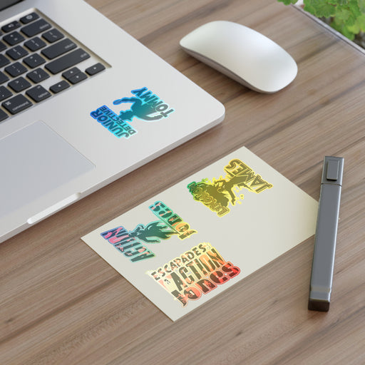 The Escapades of Action Jones - Sticker Set 1