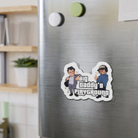 Ned Luke - Big Daddy's Playground (Logo A) Die-Cut Magnets