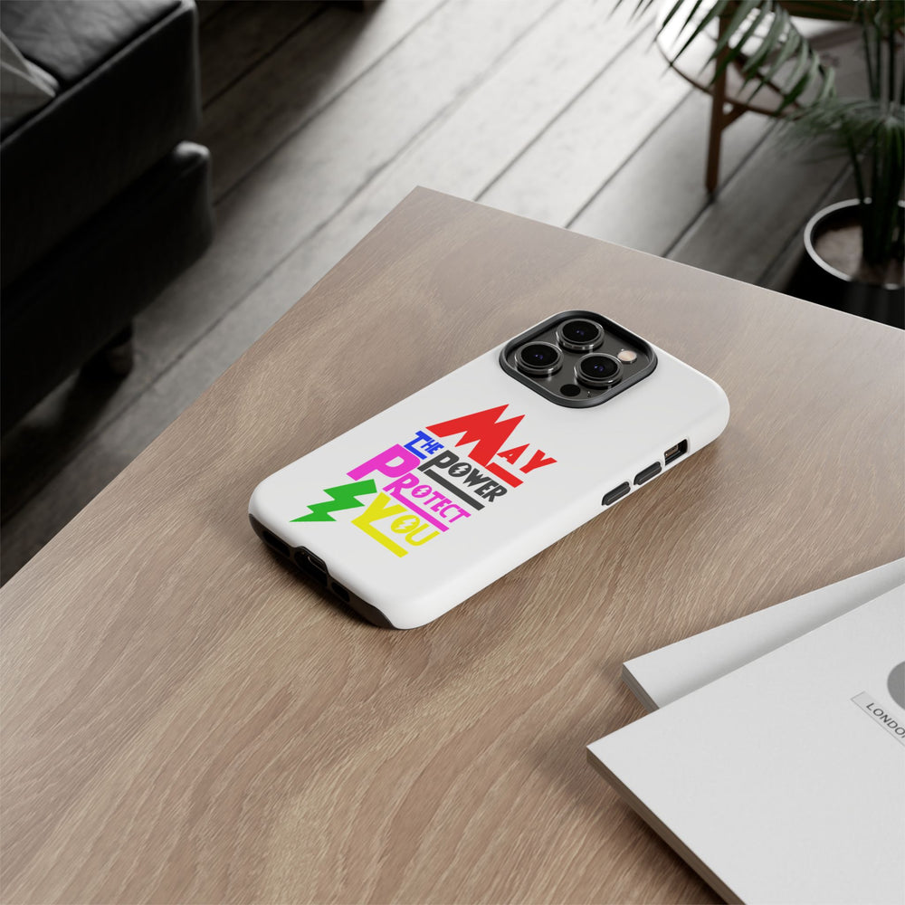 David Fielding - May the Power Protect You - Phone Case