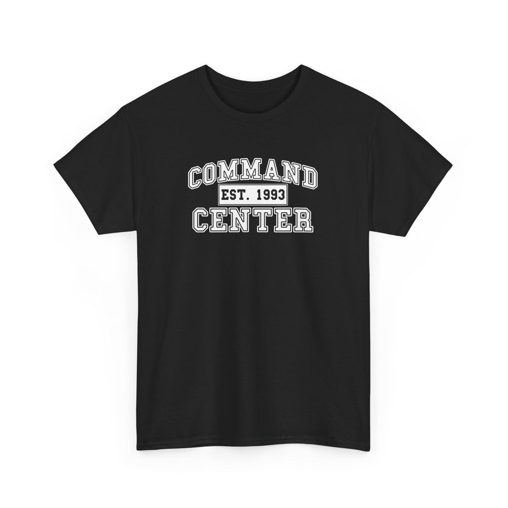 Command Center Unisex Heavy Cotton Tee - Established 1993