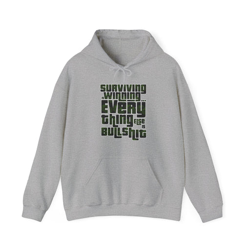 Ned Luke - Surviving is Winning Quote Hooded Sweatshirt