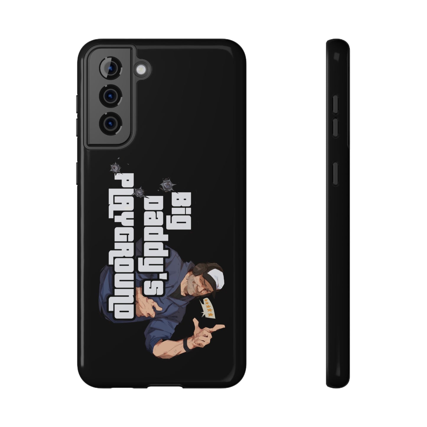 Ned Luke - Big Daddy's Playground (Logo B) Impact-Resistant Cases