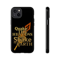 Keith Silverstein - Quake the Heavens... Quote - Cell Phone Case