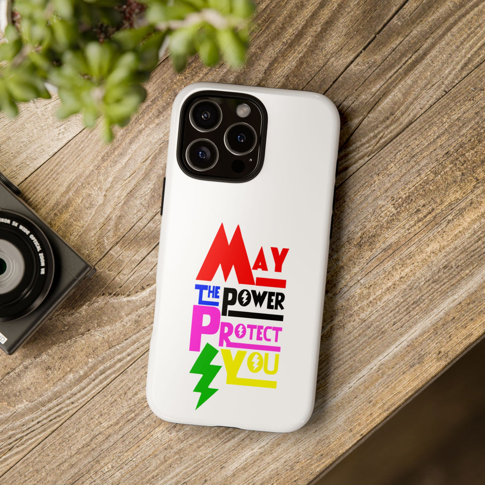 David Fielding - May the Power Protect You - Phone Case