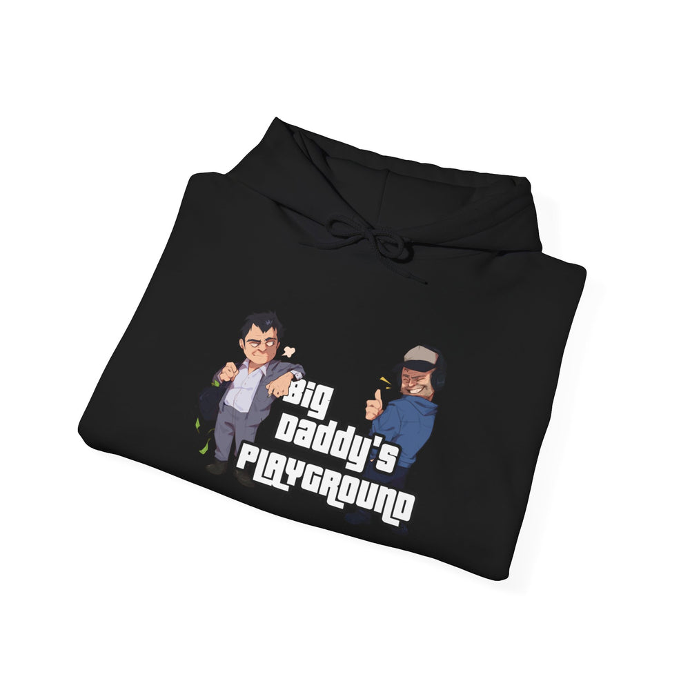 Ned Luke - Big Daddy's Playground (Logo A) Hooded Sweatshirt