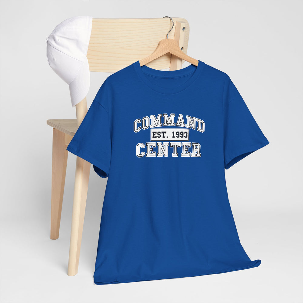 Command Center Unisex Heavy Cotton Tee - Established 1993