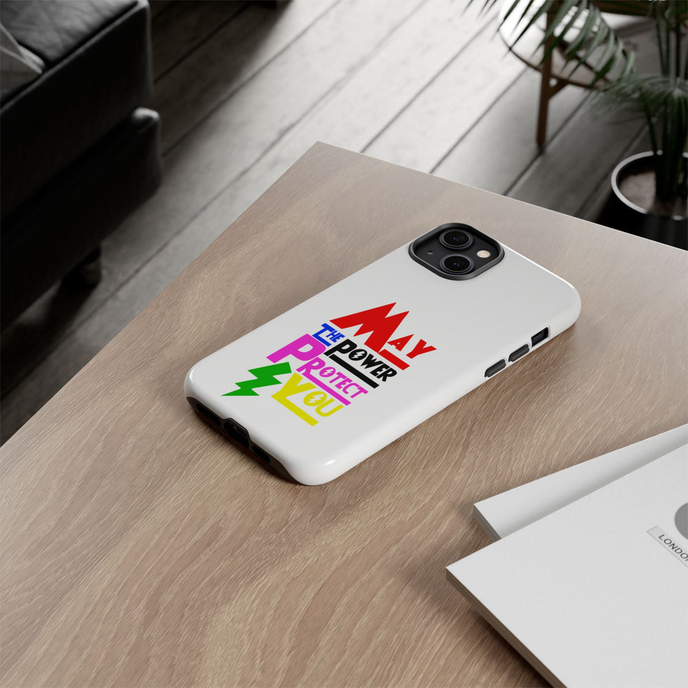 David Fielding - May the Power Protect You - Phone Case