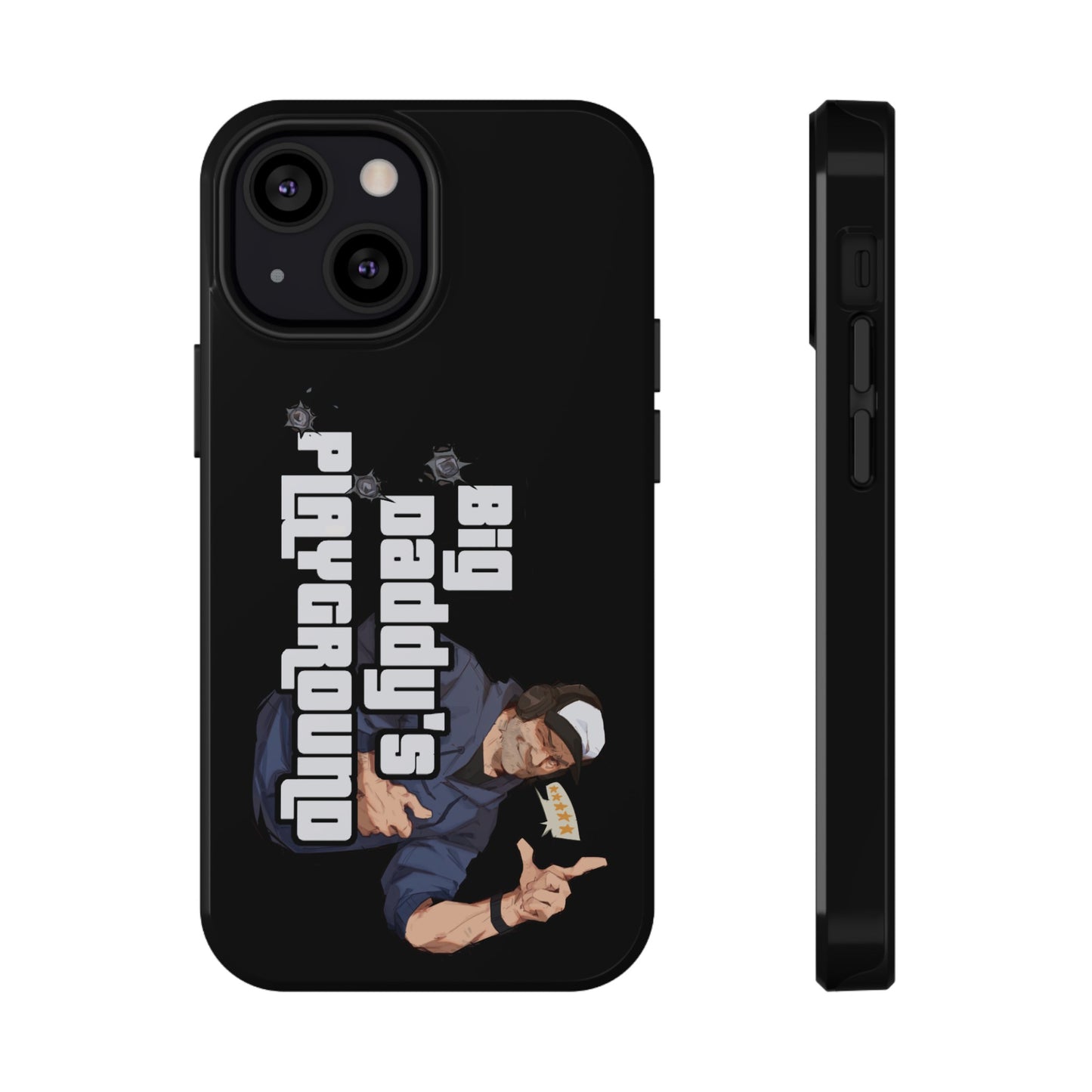 Ned Luke - Big Daddy's Playground (Logo B) Impact-Resistant Cases