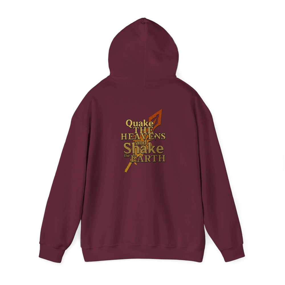 Keith Silverstein - Quake the Heavens... Quote Hoodie