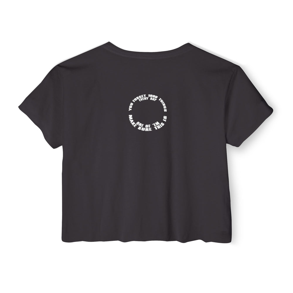 Ned Luke - Big Daddy's Playground (Logo A) Women's Festival Crop Top