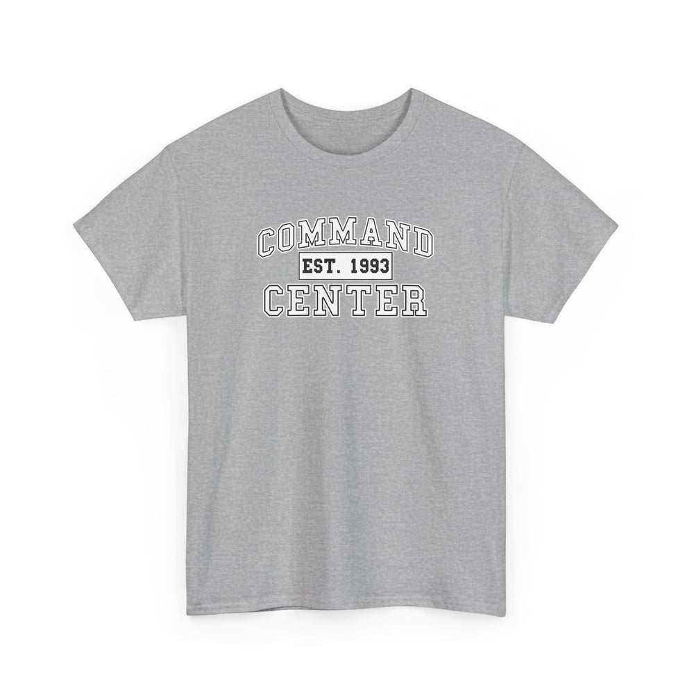 Command Center Unisex Heavy Cotton Tee - Established 1993