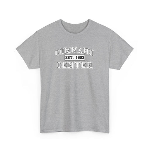 Command Center Unisex Heavy Cotton Tee - Established 1993
