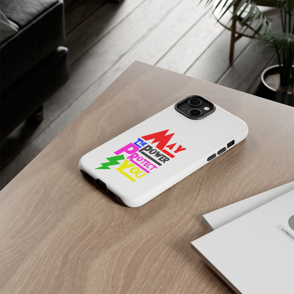 David Fielding - May the Power Protect You - Phone Case