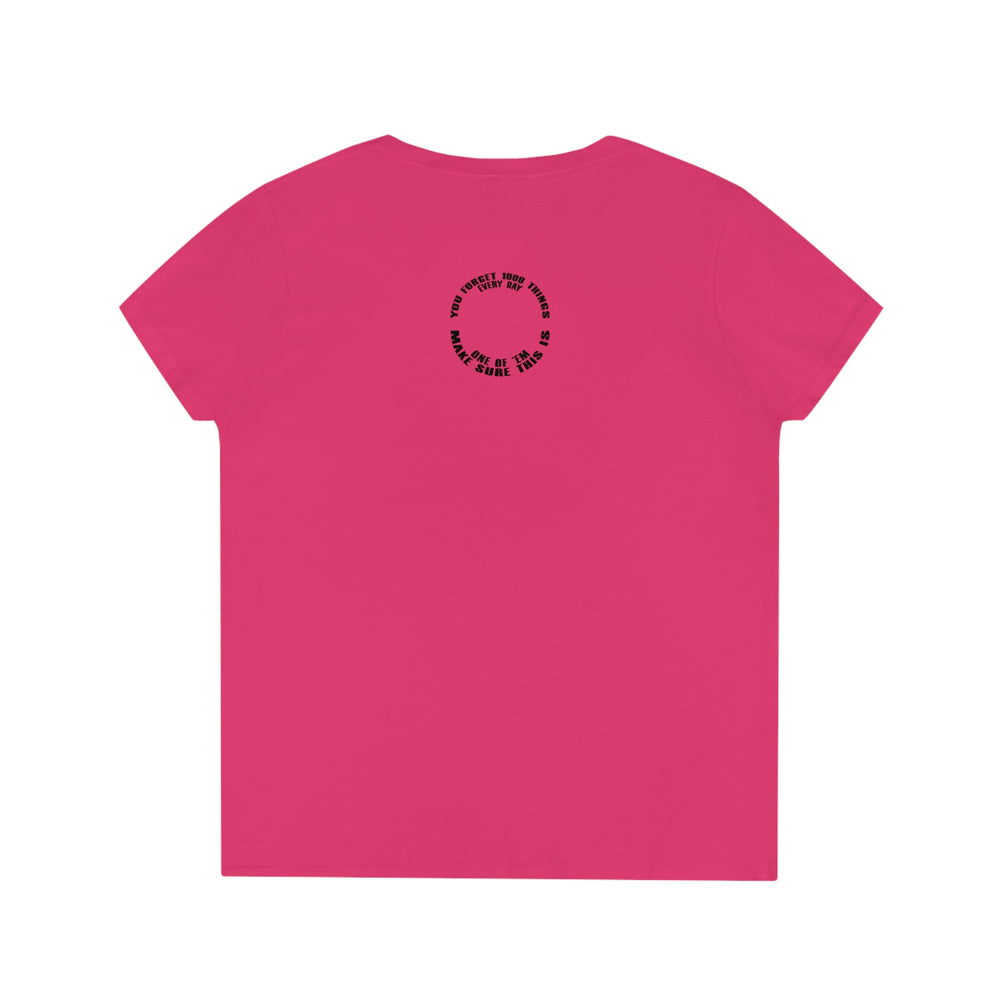 Ned Luke - Big Daddy's Playground (Logo A) Ladies' V-Neck T-Shirt