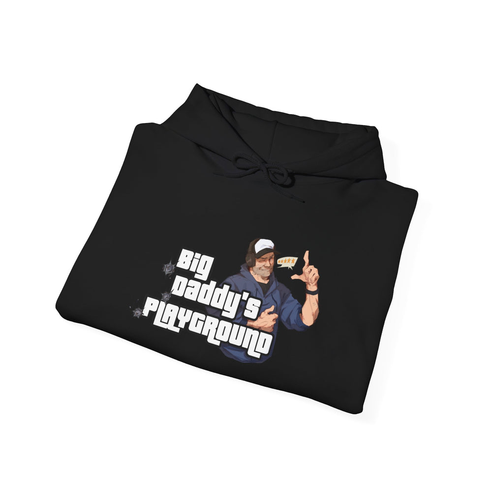 Ned Luke - Big Daddy's Playground (Logo B) Hooded Sweatshirt
