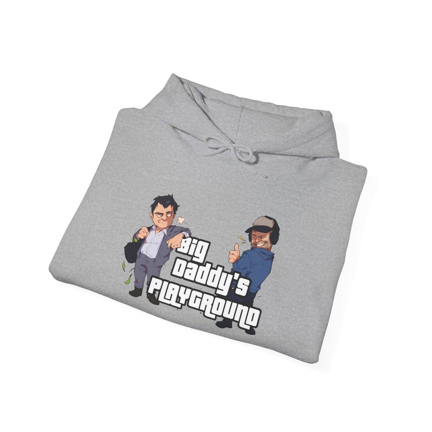 Ned Luke - Big Daddy's Playground (Logo A) Hooded Sweatshirt