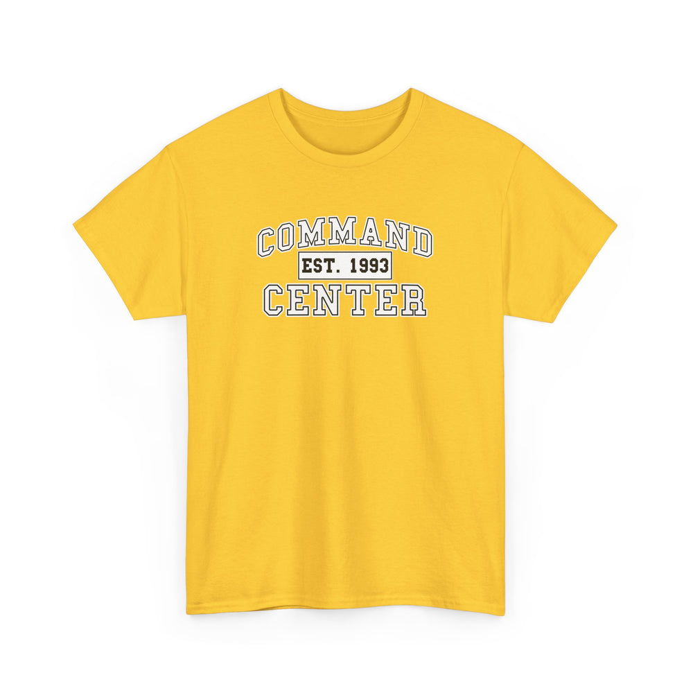 Command Center Unisex Heavy Cotton Tee - Established 1993