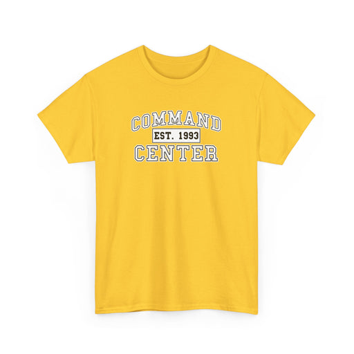 Command Center Unisex Heavy Cotton Tee - Established 1993