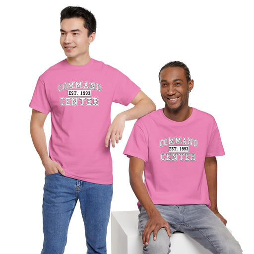 Command Center Unisex Heavy Cotton Tee - Established 1993