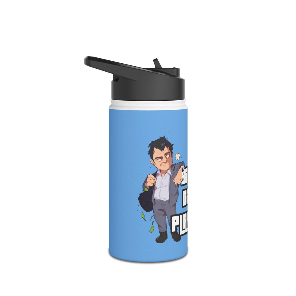 Ned Luke - Big Daddy's Playground (Logo A) Stainless Steel Water Bottle