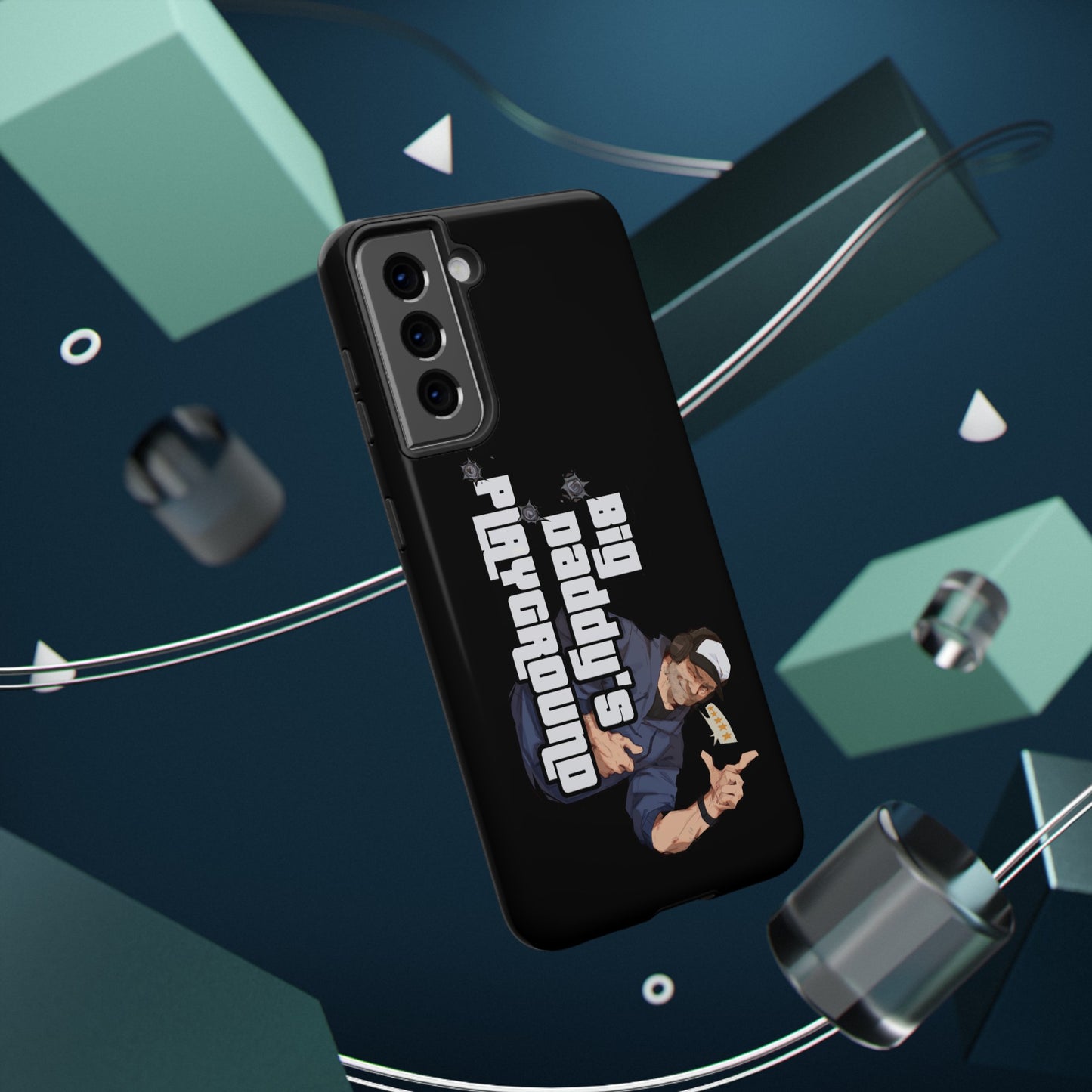 Ned Luke - Big Daddy's Playground (Logo B) Impact-Resistant Cases
